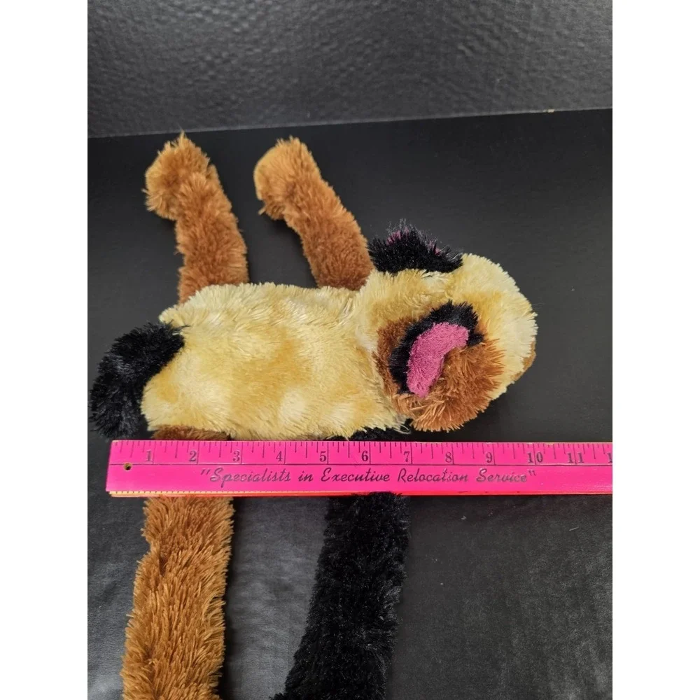 Old Navy Cat Plush Long Legs‎ Calico Stuffed Animal 12x9 Floppy Pink Nose